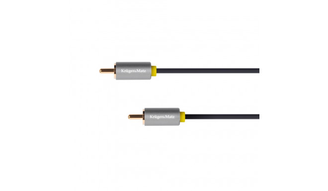 Kabel 1RCA-1RCA 1m Kruger&Matz basic