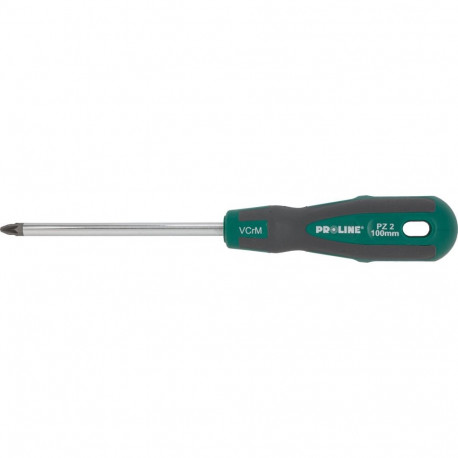 pozidriv kruvikeeraja nr2, l=100mm professionaalne "soft touch" proline