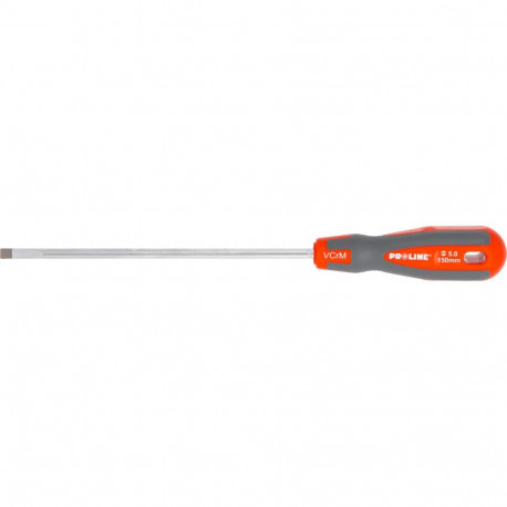 Wkrętak płaski 5.0*150mm profesjonalny soft touch proline