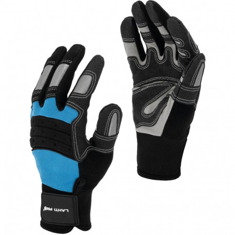 töökindad must-sinine l280710p, kaart, "10", ce, lahti