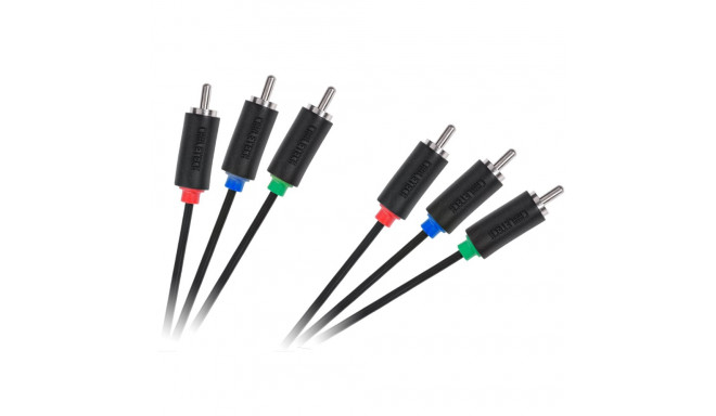 Kabel 3RCA-3RCA Component 1.8m Cabletech standard