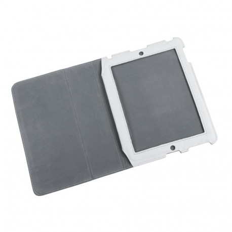 Etui dedykowane Apple iPad 3 valge nahast
