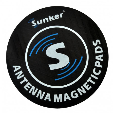SUNKER magnetiline alus CB antennile 12 cm