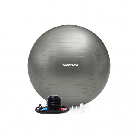 Võimlemispall TUNTURI Gymball 90cm, Anti-Burst, Silver