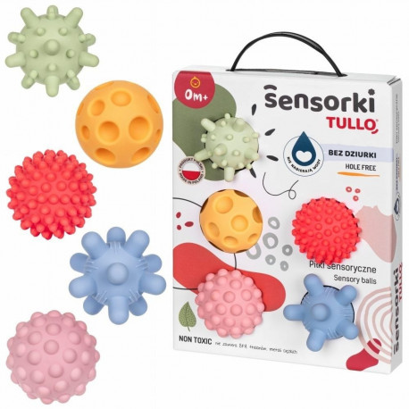 Sensory pallid ilma aukudeta TULLO pastell, 5 tk