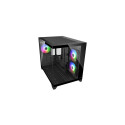 COUGAR Mini Tower Case, FV150 ARGB, Black