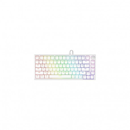 Savio ASTRAL WHITE JADE keyboard Gaming USB QWERTY US International