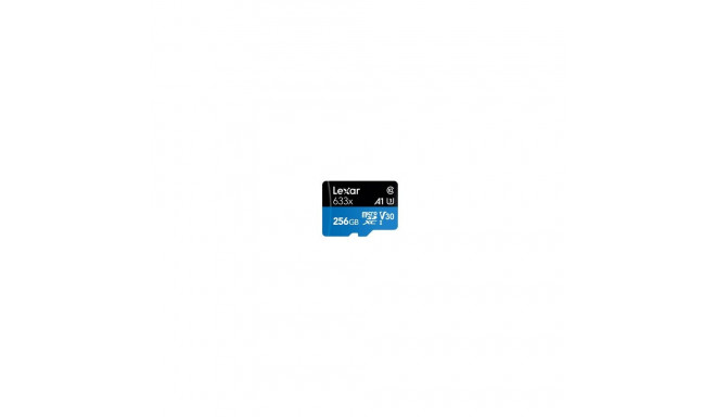 Lexar 633x 256 GB MicroSDXC UHS-I Class 10