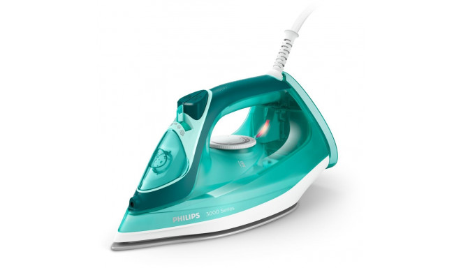 Philips 3000 Series Steam iron DST3030/70, 2400 W, 40 g/min continuous steam, 180 g steam burst