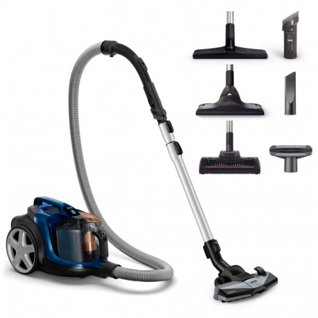 Vacuum Cleaner|PHILIPS|PowerPro Expert 7000 series|Bagless|900 Watts|Capacity 2 l|Noise 75 dB|Black|