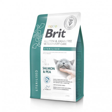Brit Veterinary Diet Sterilised erisööt steriliseeritud kassidele 2kg