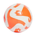 Piłka nożna adidas Tiro Club Sala biało-pomarańczowa IX3823 FUTS