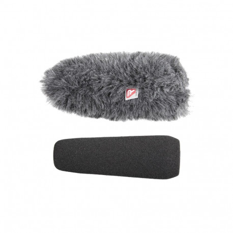 Microphone Windshield - Rycote 12cm SGM Foam & Windjammer (19-22mm)