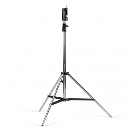 Tripod Stand - Manfrotto Statyw 008 Chrome-Plated Steel Adjustable Height