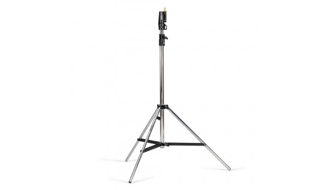 Tripod Stand - Manfrotto Statyw 008 Chrome-Plated Steel Adjustable Height