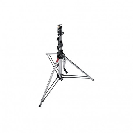 Tripod Manfrotto Statyw WIND UP Short Lightweight Adjustable Silver