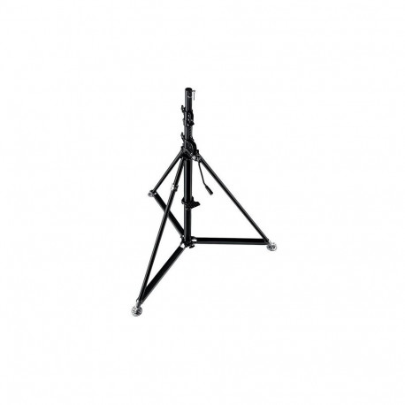 Tripod - Manfrotto SUPER WIND UP Steel Adjustable Height Black