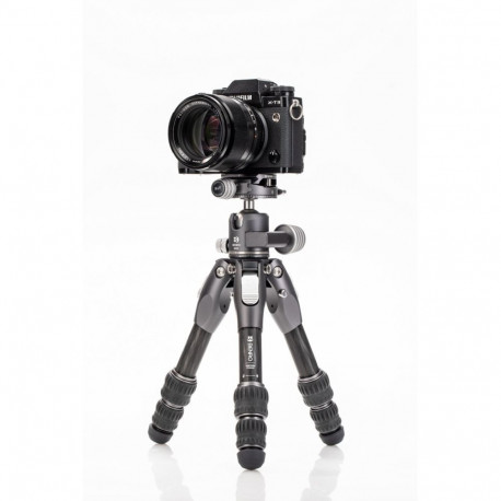 Tripod - Benro Tortoise 03C Compact Folding Tripod, Adjustable Height