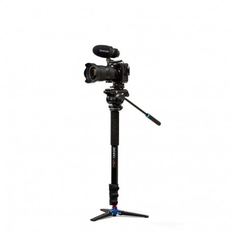 Camera Monopod - Benro A48F Monopod with S4PRO Head, Aluminum