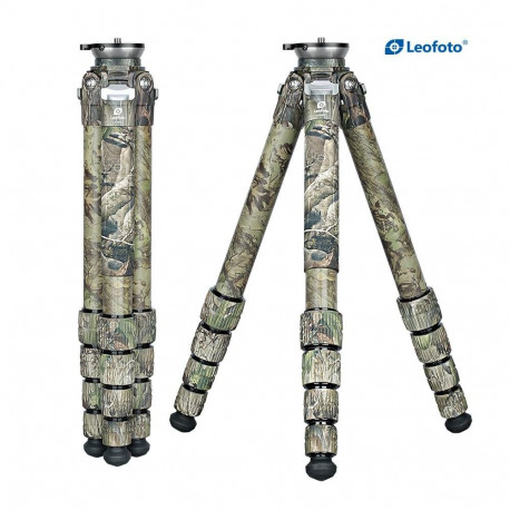 Tripod - Leofoto Ranger LS-365CEX+PG-1 Carbon Fiber, Ball Head, Black