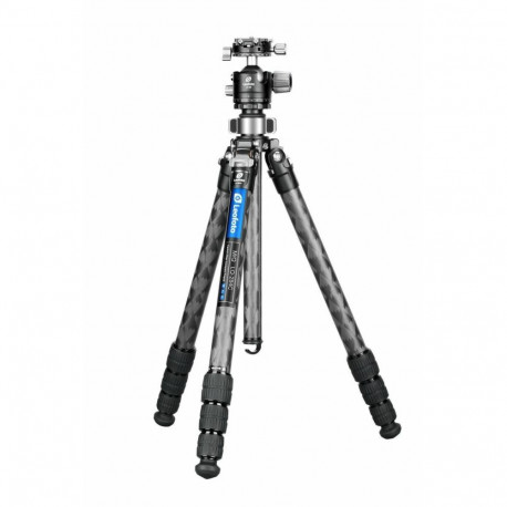 Tripod - Leofoto Mr Q LQ-284C+LH-36 Carbon Fiber, Lightweight, Black