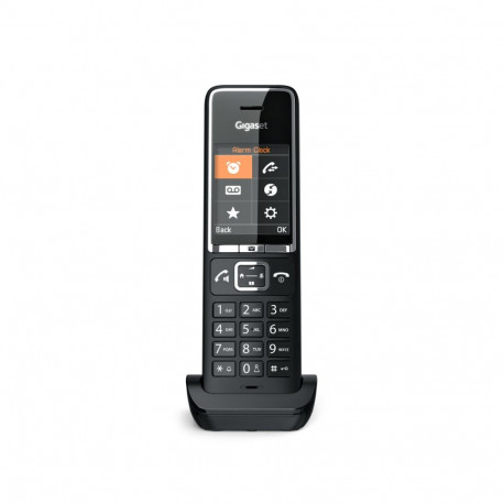 Wireless Phone - GIGASET 550 HX HD Voice, 200 Contacts, DECT, Indoor Range 50m Black Chrome