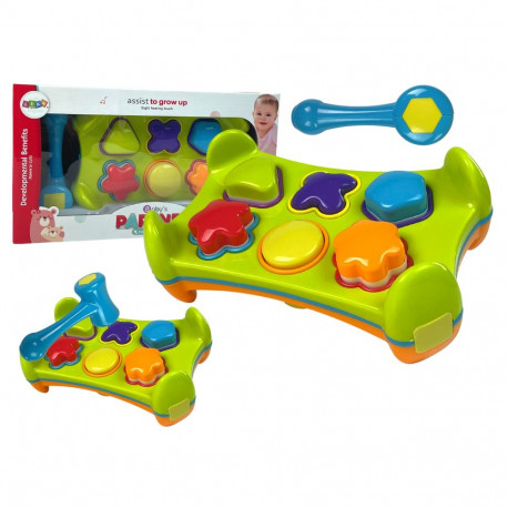 kahepoolne hariv sorteerija haamriga klotsid kujundid