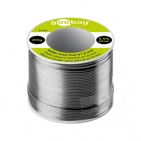 Goobay Professional Solder Lead-Free, ø 1.0 mm, 250 g