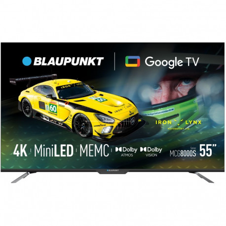 Blaupunkt Mini LED teler 55MCG8000S 55 nutiteler Google TV must