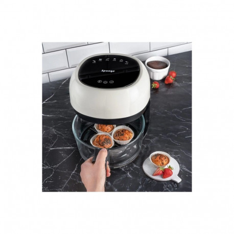 Sponge Greaseless deep fat fryer 4l Black, White