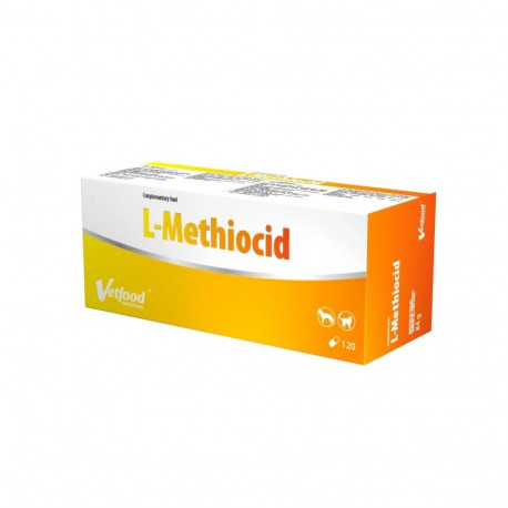 VETFOOD L-Methiocid - toidulisandid koertele ja kassidele - 120 tk