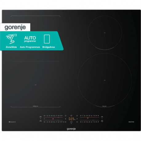 Gorenje GI6432BCWF must integreeritud 60 cm tsoon induktsioonpliit 4 tsooni