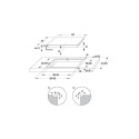Gorenje GI6432BCWF must integreeritud 60 cm tsoon induktsioonpliit 4 tsooni