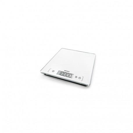 Soehnle Page Comfort 400 White Countertop Square Electronic kitchen scale