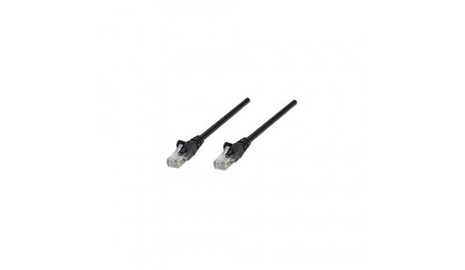 Intellinet Cat6 U/UTP Network Patch Cable, 15 m (50 ft.), Black