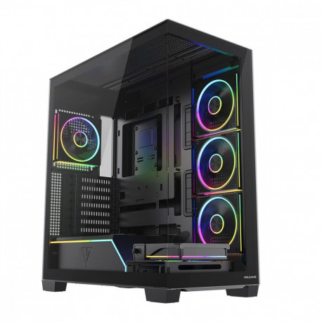 The Modecom Volcano Stellar Plus ARGB is a high-performance Midi Tower PC case desi