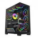Case PC VOLCANO STELLAR PLUS ARGB MIDI 8F Black