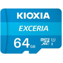 Kioxia memory card microSDXC 64GB Exceria M203 UHS-I U1 + adapter