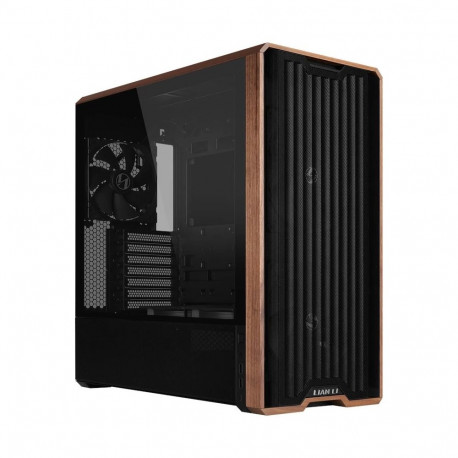 Lian Li Lancool LAN217X computer case Midi Tower Black  Wood  Glass