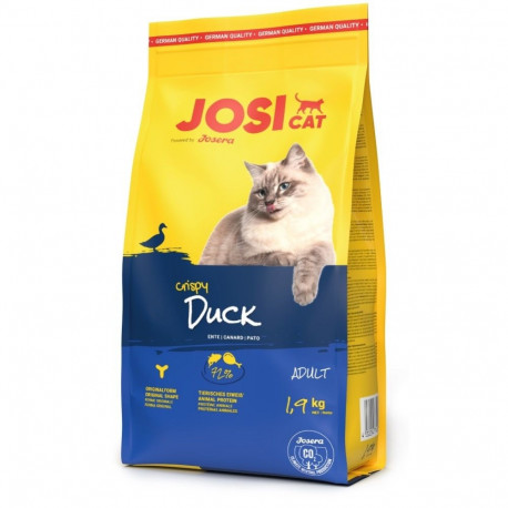 Cat Food - JOSERA JosiCat Crispy Duck 27% Protein 9% Fat 1.9 kg