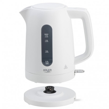 Electric Kettle - Adler AD 1379W 1.7L 1850W Auto Power Off White