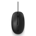 Computer Mouse - HP 125 Wired Mouse (Hewlett-Packard, 1200 DPI, USB Type-A, 1.8m cable)