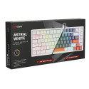 Keyboard - Savio ASTRAL White Jade Tenkeyless RGB USB-C Gaming 82 Keys