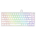 Keyboard - Savio ASTRAL White Jade Tenkeyless RGB USB-C Gaming 82 Keys