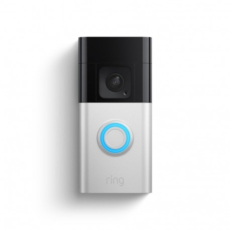 Smart Home Device - Ring Video Doorbell 3 Plus (Amazon, camera, two-way audio, night vision, silver)