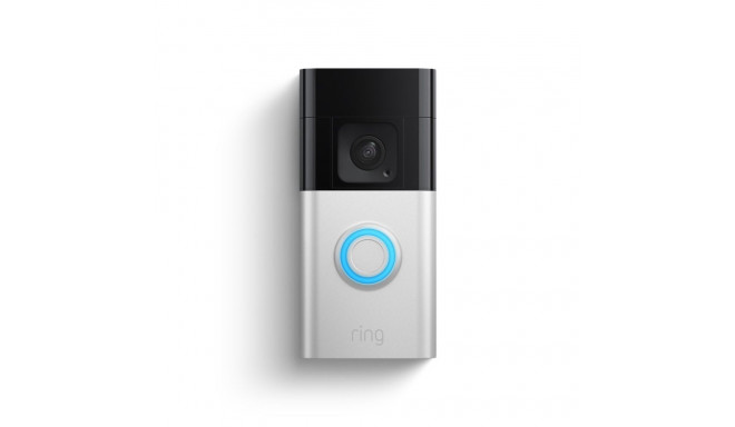 Smart Home Device - Ring Video Doorbell 3 Plus (Amazon, camera, two-way audio, night vision, silver)