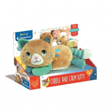 Plush Toy - Clementoni Purring Cat Morpheus 330mm 150mm