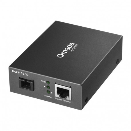 Networking Equipment - TP-Link Omada MC211CS-20 Media Converter 1000Mbit/s SC/UPC