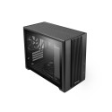 Computer Case - Chieftec BX-10B-OP Mini Tower for micro ATX/Mini-ITX - Black