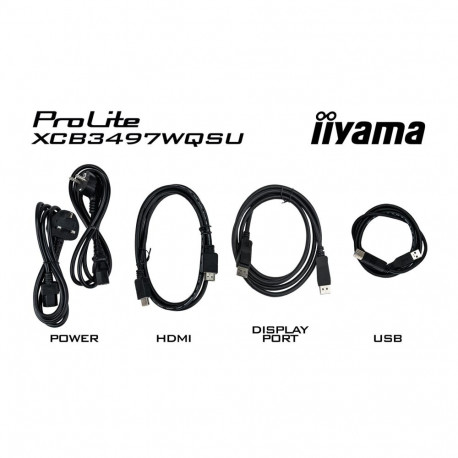 Monitor - iiyama XCB3494WQSU-B1 34" 3440x1440 120Hz Curved Black